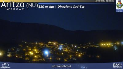 immagine della webcam nei dintorni di Seui: webcam Aritzo