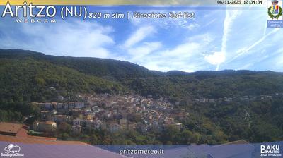 immagine della webcam nei dintorni di Seulo: webcam Aritzo