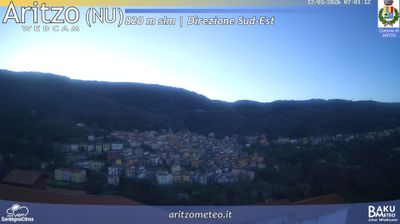 immagine della webcam nei dintorni di Desulo: webcam Aritzo