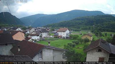 immagine della webcam nei dintorni di Passo di Gobbera: webcam Arsiè