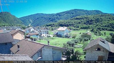 immagine della webcam nei dintorni di Passo Brocon: webcam Arsiè