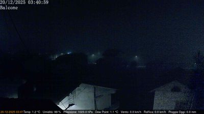 immagine della webcam nei dintorni di Passo di Gobbera: webcam Arsiè