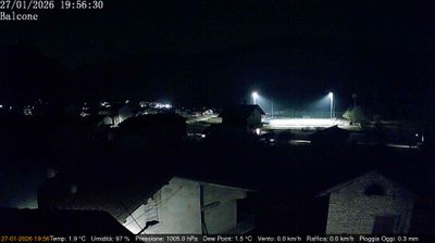 immagine della webcam nei dintorni di Monte Avena: webcam Arsiè