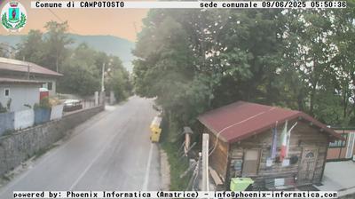 immagine della webcam nei dintorni di Fano Adriano: webcam Campotosto