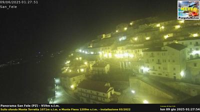 immagine della webcam nei dintorni di Tito: webcam San Fele