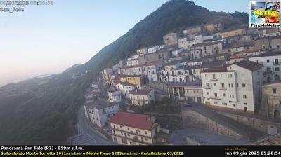 immagine della webcam nei dintorni di Potenza: webcam San Fele