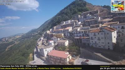 immagine della webcam nei dintorni di Venosa: webcam San Fele