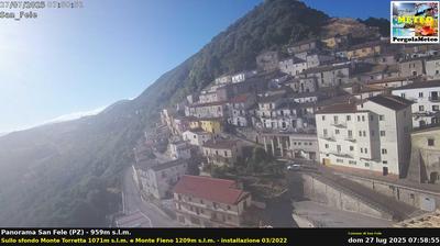 immagine della webcam nei dintorni di Potenza: webcam San Fele
