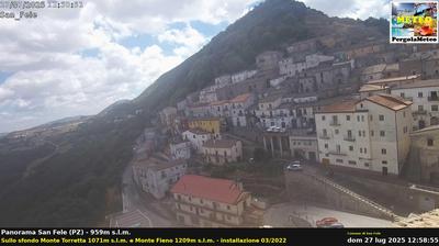 immagine della webcam nei dintorni di Rionero in Vulture: webcam San Fele