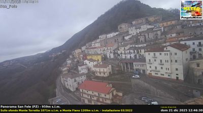 immagine della webcam nei dintorni di Atella: webcam San Fele