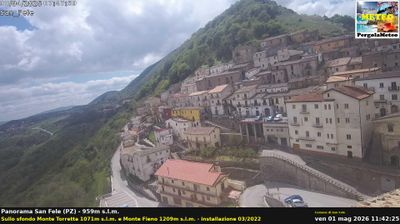 immagine della webcam nei dintorni di Tito: webcam San Fele