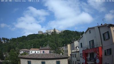 immagine della webcam nei dintorni di Monte Grimano Terme: webcam San Leo