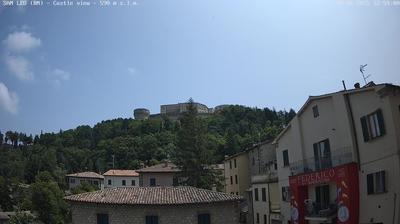 immagine della webcam nei dintorni di Carpegna: webcam San Leo