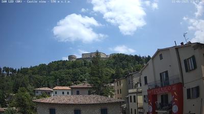 immagine della webcam nei dintorni di Mercato: webcam San Leo
