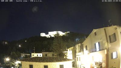 immagine della webcam nei dintorni di Mercato: webcam San Leo