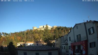 immagine della webcam nei dintorni di Cusercoli: webcam San Leo