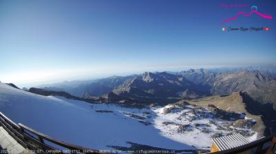 immagine della webcam nei dintorni di Gressoney-la-Trinitè: webcam Punta Indren
