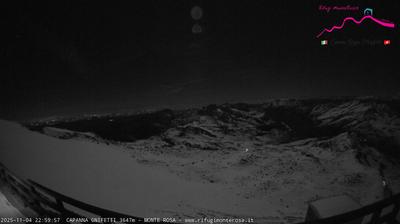 immagine della webcam nei dintorni di Staffal: webcam Punta Indren