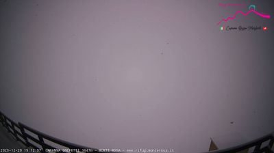 immagine della webcam nei dintorni di Gressoney-la-Trinitè: webcam Punta Indren