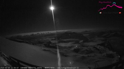 immagine della webcam nei dintorni di Valtournenche: webcam Punta Indren