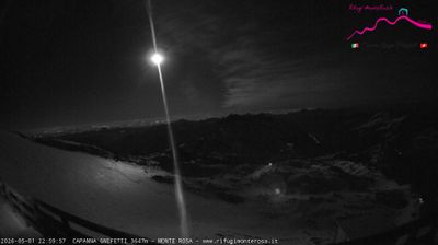 immagine della webcam nei dintorni di Rimasco: webcam Punta Indren
