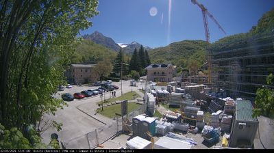 immagine della webcam nei dintorni di Castelluccio Norcia: webcam Ussita
