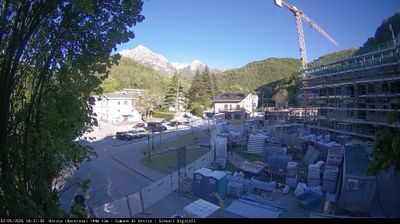 immagine della webcam nei dintorni di Castelluccio Norcia: webcam Ussita