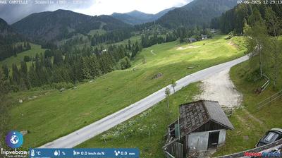immagine della webcam nei dintorni di Bedollo: webcam Samone