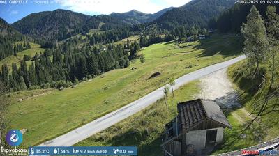 immagine della webcam nei dintorni di Palù del Fersina: webcam Samone