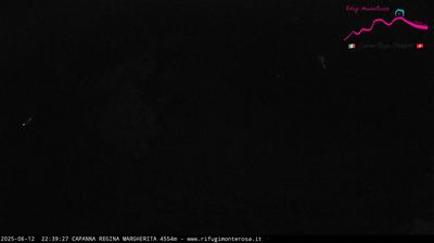 immagine della webcam nei dintorni di Champoluc: webcam Capanna Margherita