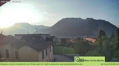 immagine della webcam nei dintorni di Monte Cornizzolo: webcam Valmadrera