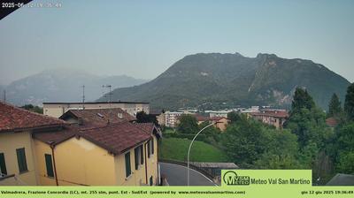 immagine della webcam nei dintorni di Monte Marenzo: webcam Valmadrera