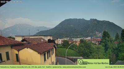 immagine della webcam nei dintorni di Piani di Artavaggio: webcam Valmadrera