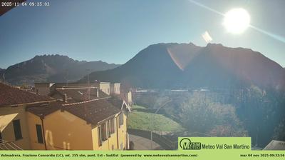 immagine della webcam nei dintorni di Sormano: webcam Valmadrera