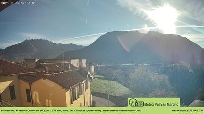 immagine della webcam nei dintorni di Piani di Bobbio: webcam Valmadrera