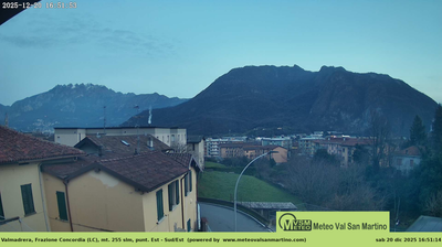 immagine della webcam nei dintorni di Moggio: webcam Valmadrera