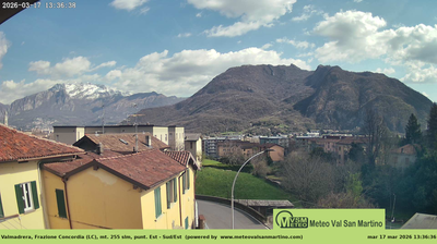 immagine della webcam nei dintorni di Piani di Bobbio: webcam Valmadrera