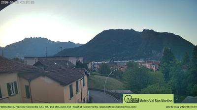 immagine della webcam nei dintorni di Moggio: webcam Valmadrera