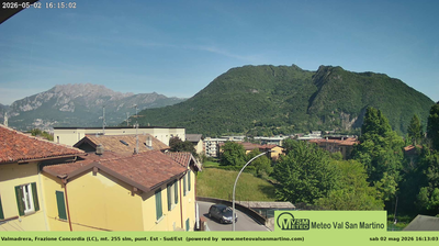 immagine della webcam nei dintorni di Piani di Bobbio: webcam Valmadrera