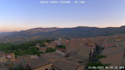 immagine della webcam nei dintorni di Alia: webcam Santo Stefano Quisquina