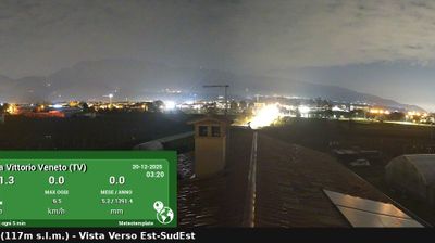 immagine della webcam nei dintorni di Ponte nelle Alpi: webcam Vittorio Veneto