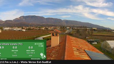 immagine della webcam nei dintorni di Revine Lago: webcam Vittorio Veneto