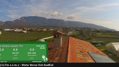 immagine della webcam nei dintorni di Piancavallo: webcam Vittorio Veneto