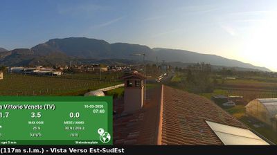 immagine della webcam nei dintorni di Montebelluna: webcam Vittorio Veneto