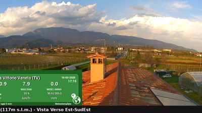 immagine della webcam nei dintorni di Nevegal: webcam Vittorio Veneto