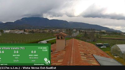 immagine della webcam nei dintorni di Revine Lago: webcam Vittorio Veneto