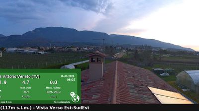 immagine della webcam nei dintorni di Revine Lago: webcam Vittorio Veneto