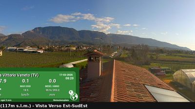immagine della webcam nei dintorni di Pordenone: webcam Vittorio Veneto