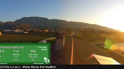 immagine della webcam nei dintorni di Limana: webcam Vittorio Veneto