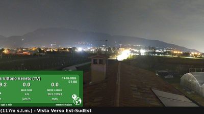 immagine della webcam nei dintorni di Ponte nelle Alpi: webcam Vittorio Veneto